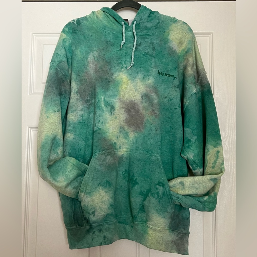 Iets Frans Tie dye hoodie